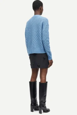 SAANOUR POINTELLE SWEATER 7355