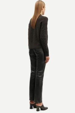 SAANOUR POINTELLE SWEATER 7355