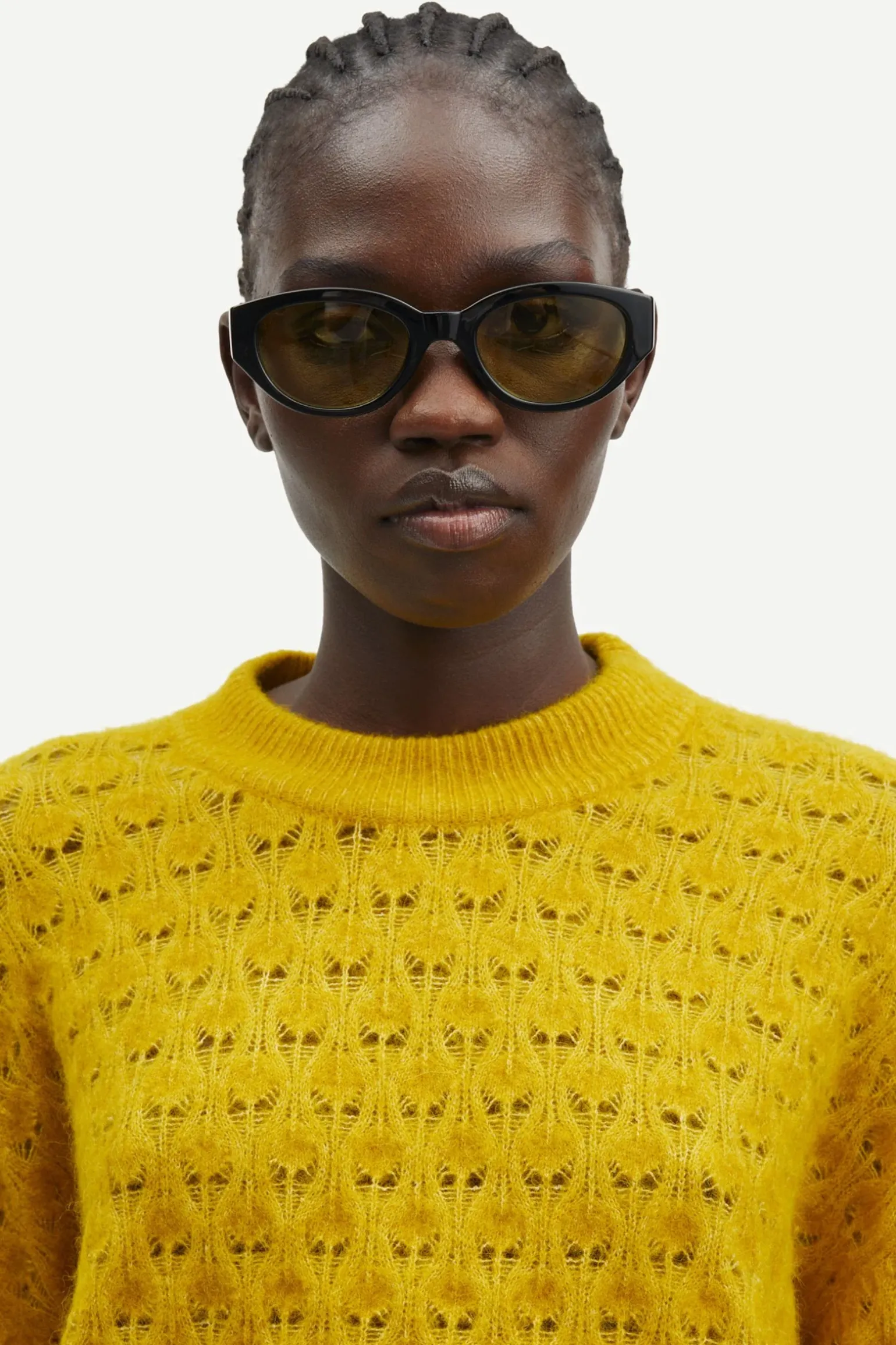 SAANOUR POINTELLE SWEATER 7355