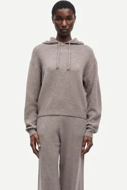 SACHARLOTTE KNIT HOODIE 15010