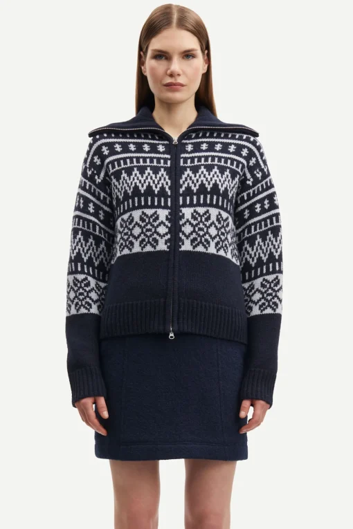 SALOUISA ZIP CARDIGAN 11250